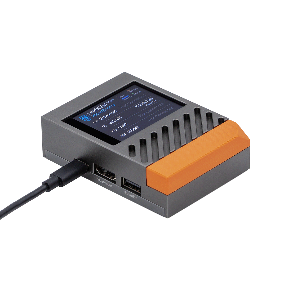 LeafKVM hero image